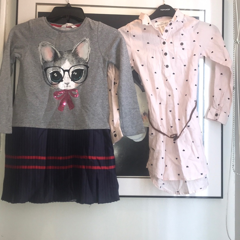 2- Brand new dress size 6-8 H&M